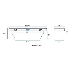 UWS - UWS Single Lid Series Tool Box TBS-60-A-BLK - Image 9