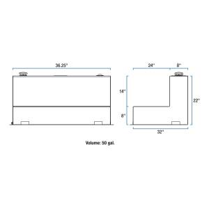 UWS - UWS Transfer Tank TT-50-L-T-P-BLK - Image 5