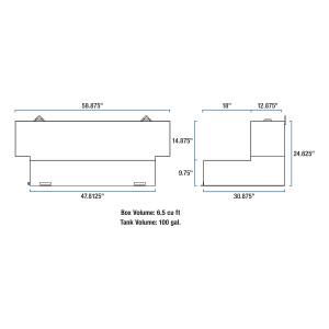 UWS - UWS Hammerhead Transfer Tank ST-100HH-MB - Image 4