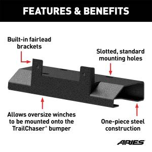 ARIES - ARIES Winch Adapter Plate 2072100 - Image 2