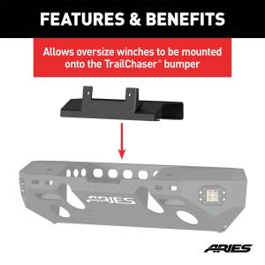 ARIES - ARIES Winch Adapter Plate 2072100 - Image 3