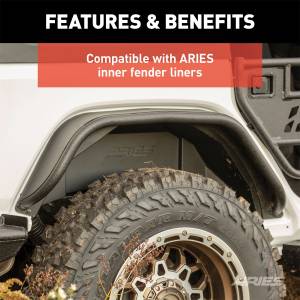 ARIES - ARIES Fender Flares 2500203 - Image 7