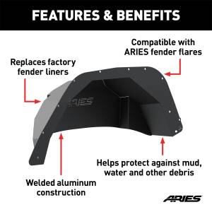 ARIES - ARIES Fender Flares 2500550 - Image 4