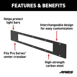 ARIES - ARIES Aries Pro Series Universal Cover Plate PC20OB - Image 2