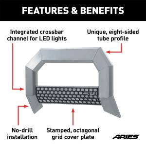 ARIES - ARIES AdvantEDGE Bull Bar 2154001 - Image 7