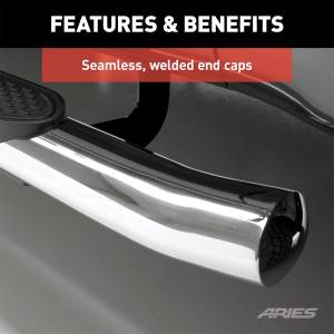 ARIES - ARIES The Standard 4 in. Oval Nerf Bar S222012-2 - Image 7