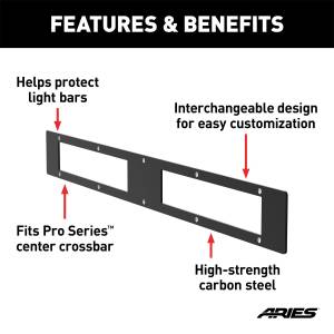 ARIES - ARIES Aries Pro Series Universal Cover Plate PC10OB - Image 2