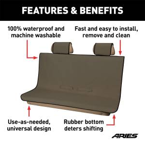 ARIES - ARIES Seat Defender Seat Cover 3146-18 - Image 2