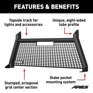 ARIES - ARIES AdvantEDGE Headache Rack 1110102 - Image 8