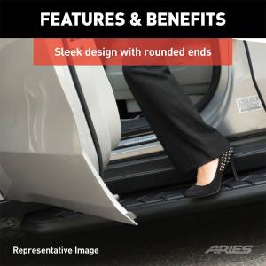 ARIES - ARIES AeroTread Running Boards w/Mounting Brackets 2061002 - Image 4