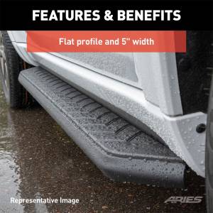 ARIES - ARIES AeroTread Running Boards w/Mounting Brackets 2061002 - Image 5