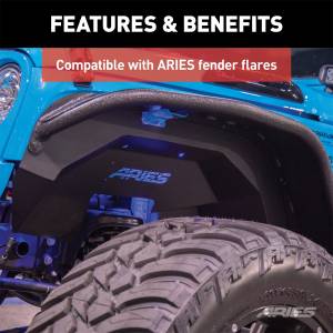 ARIES - ARIES Fender Liner 1500350 - Image 7