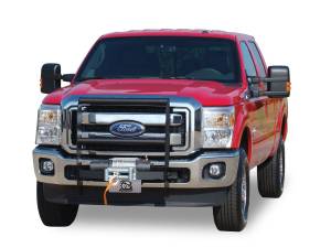 Bulldog Winch - Bulldog Winch Grille Guard, Black 2011 Ford Super Duty (733644B) - Image 3