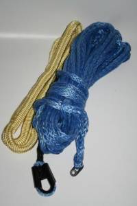 Bulldog Winch - Bulldog Winch Synthetic Rope 9.5mm x 100ft, Premium with Abrasion Sleeve, up to 12k (20084) - Image 3