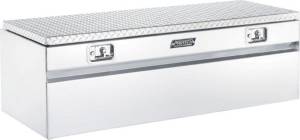 ProTech - ProTech In-Bed Box; V-Notched; Single Diamond Plate Aluminum Lid (54-8440) - Image 1