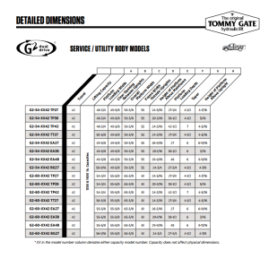 Tommy Gate - Tommy Gate Service Body - G2 Series (G2-54-1342 TP27) - Image 6